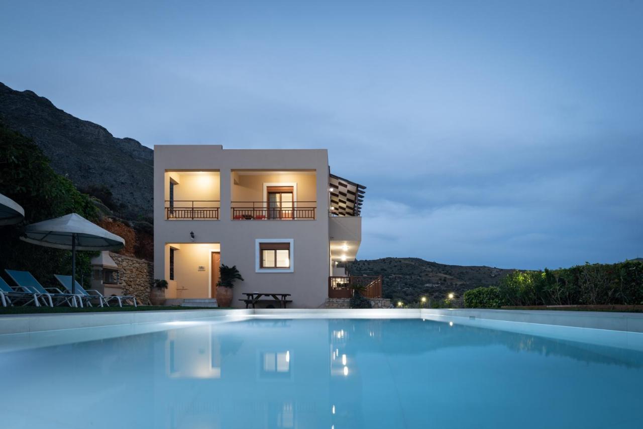 Triopetra Luxury Villas Panagia 外观 照片