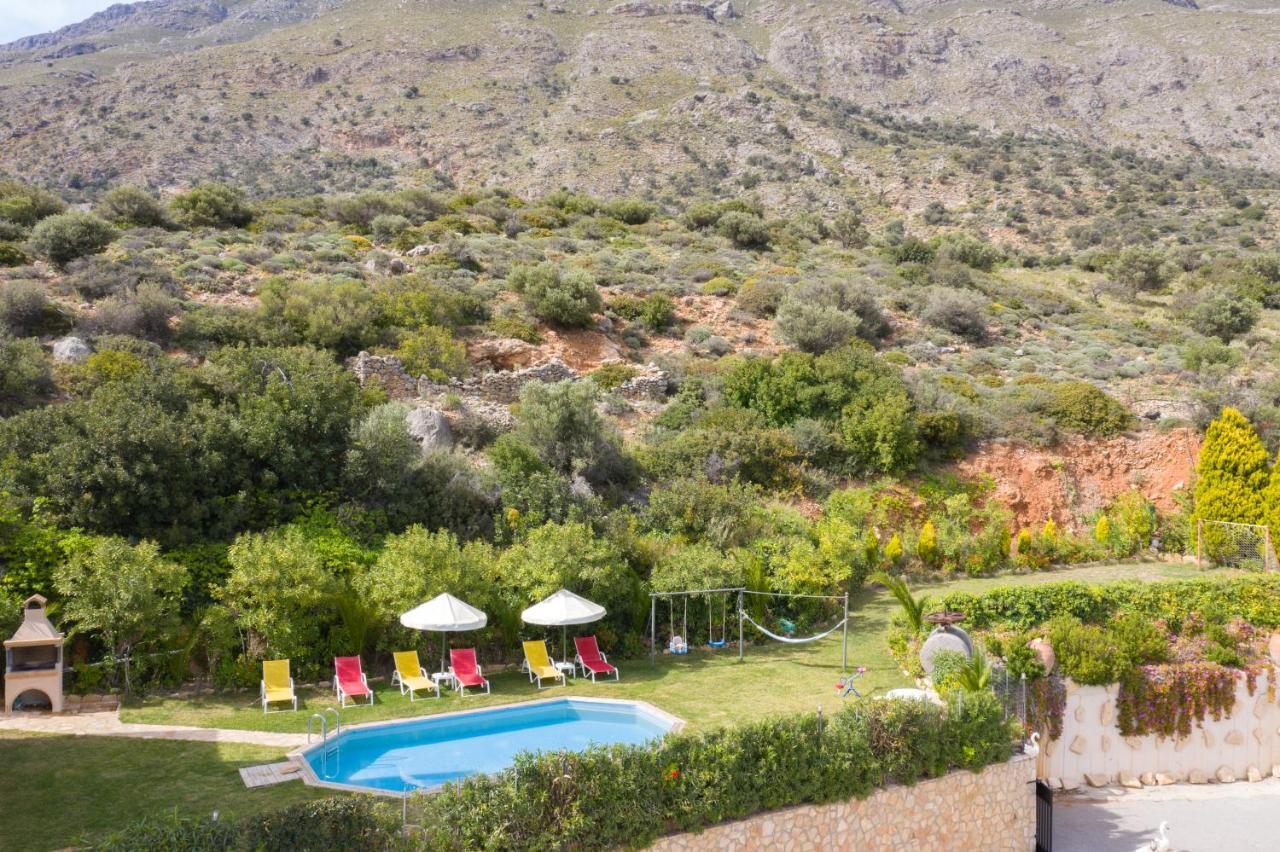 Triopetra Luxury Villas Panagia 外观 照片